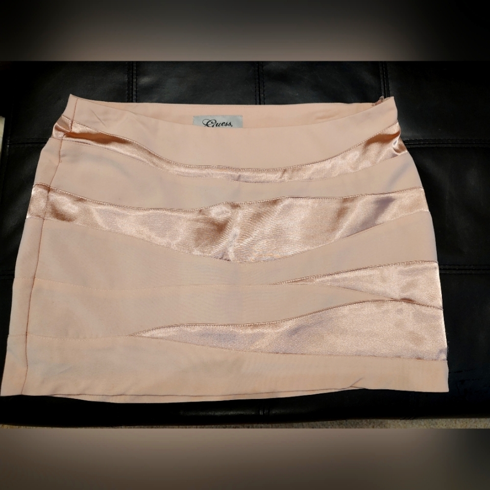 Guess light pink mini skirt
